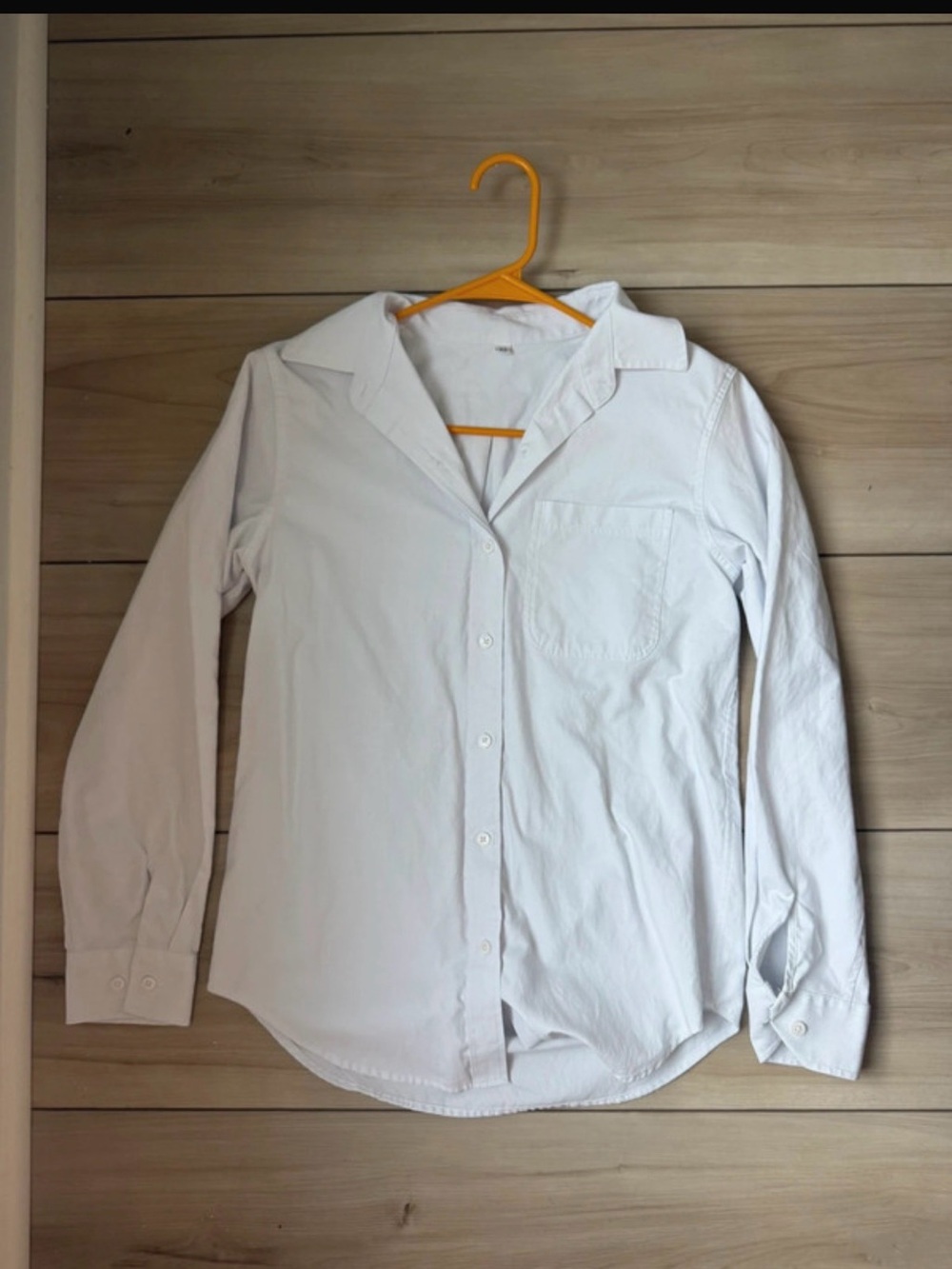 Classic White Womens Button-Up Shirt
